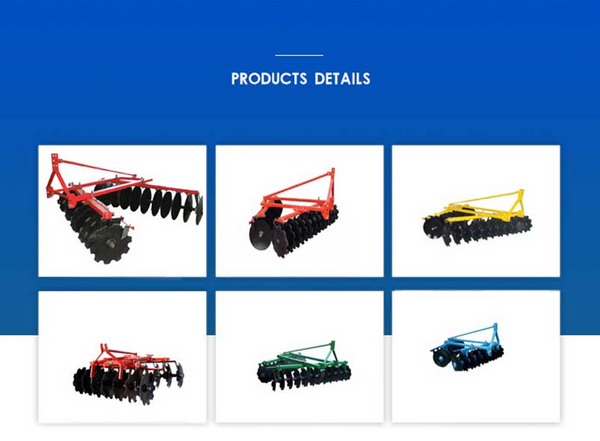 ANON hydraulic folding disc harrow