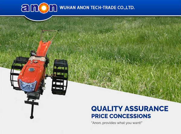 Agricultural walking tractor