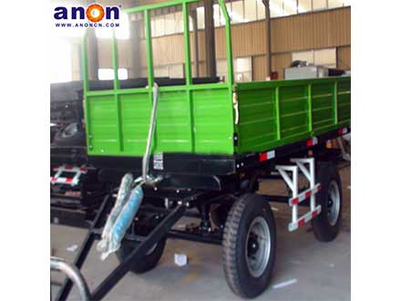 ANON Four Wheel Tractor Trailer
