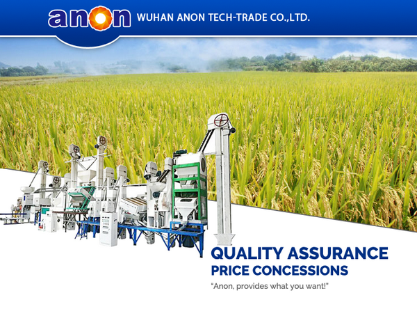 ANON 40-50 TPD Complete Rice Mill Machine
