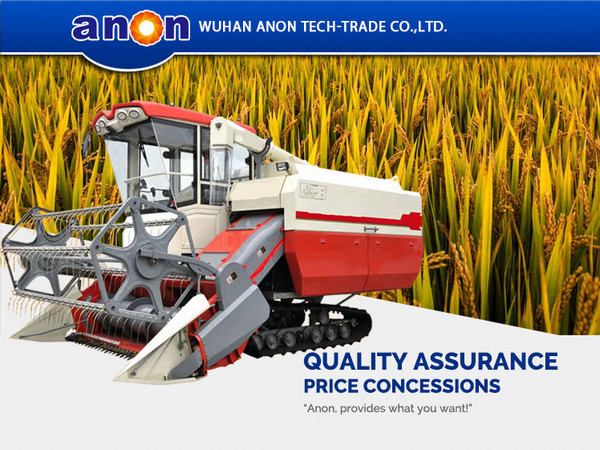 Large Rice Combine Harvester