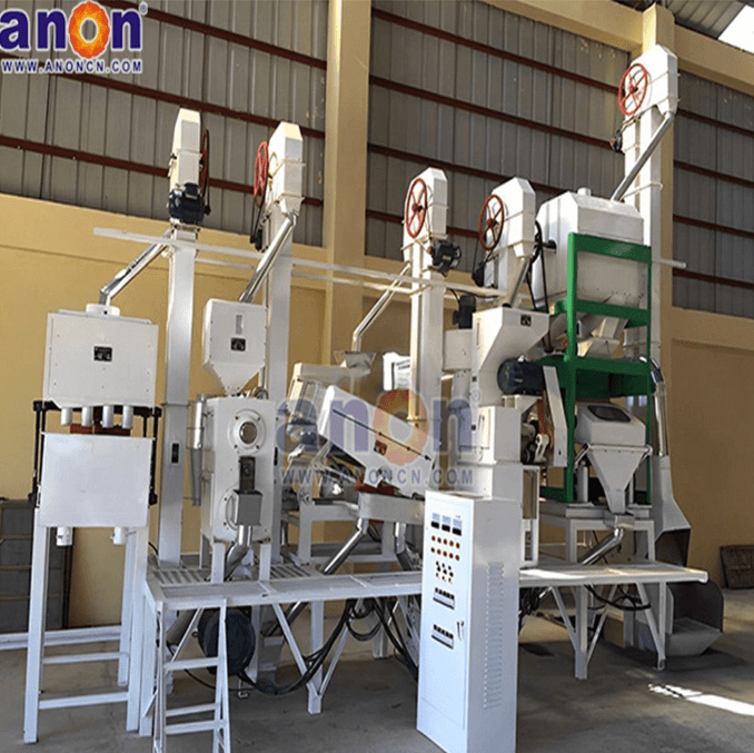 What is an automatic rice milling production line？