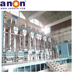 ANON 100-120TPD Complete Rice Milling Machine