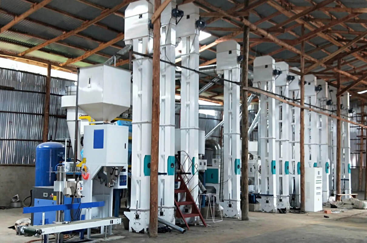 5060 TPD fully automatic rice mill plant