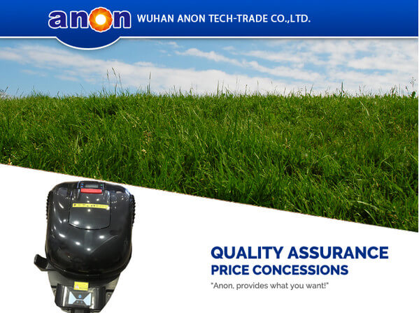ANON robotic lawn mower