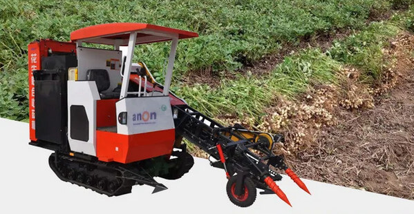 ANON peanut harvester machine