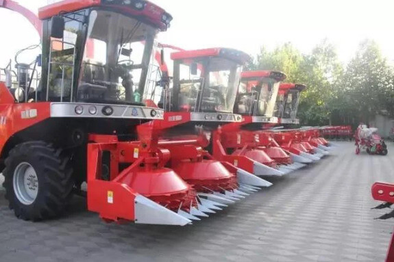 ANON silage forage harvester