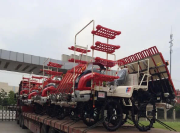 How much does a riding rice transplanter price?