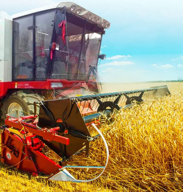 How Does the Combine Harvester Work for Wheat? 