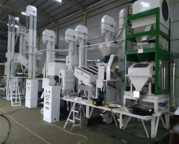 Rice processing plant fully automatic rice mill plant