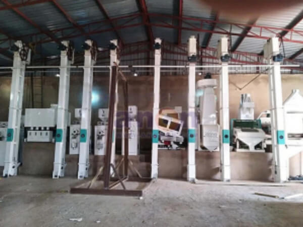 60-80TPD automatic rice mill plant:how is rice processed