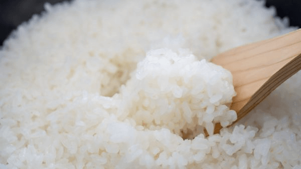 white rice processing
