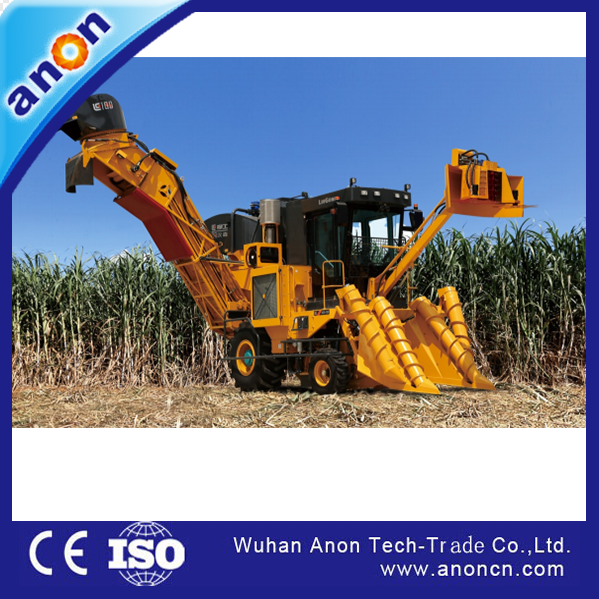 Anon Sugarcane Cutting Machine Whole Stalk Sugarcane Harvester