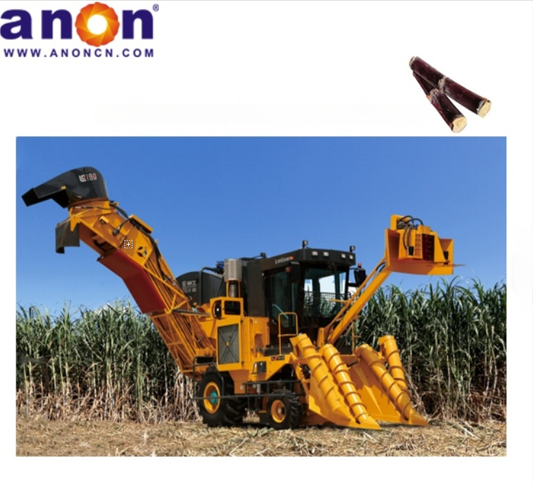 Anon Sugarcane Cutting Machine Whole Stalk Sugarcane Harvester