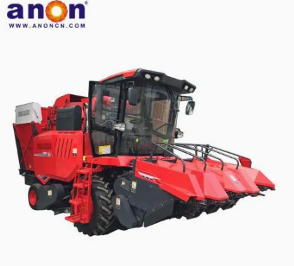 Anon High Quality 4 Rows Corn Maize Combine Harvester