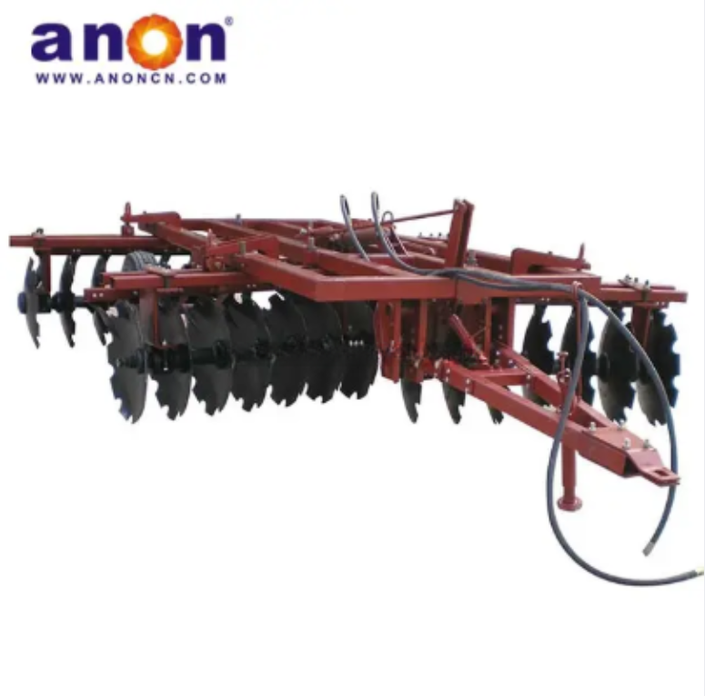 ANBZD ANON 32Pcs Blades Agricultural Harrow Disc Machine Hot Product Hydraulic Heavy Duty Plough round plow disc blade