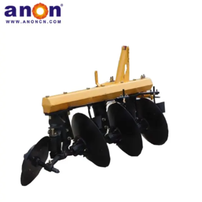 AN1LY ANON Agriculture machinery tractor drives rotary disc plough one side 3 disc plow