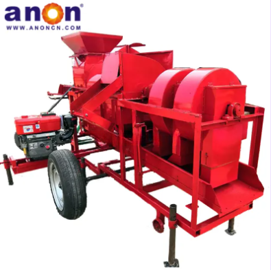 ANON high quality soybean rice corn wheat multi-function quinoa thresher