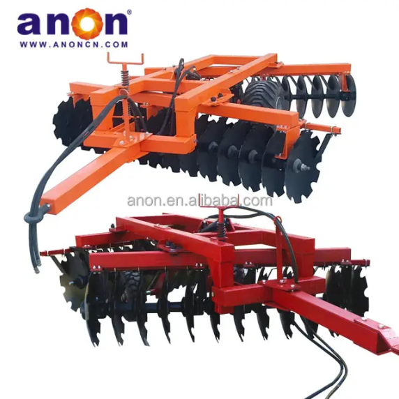 ANON high quality disc harrows farm tools heavy duty disc harrow tractor farming machinery