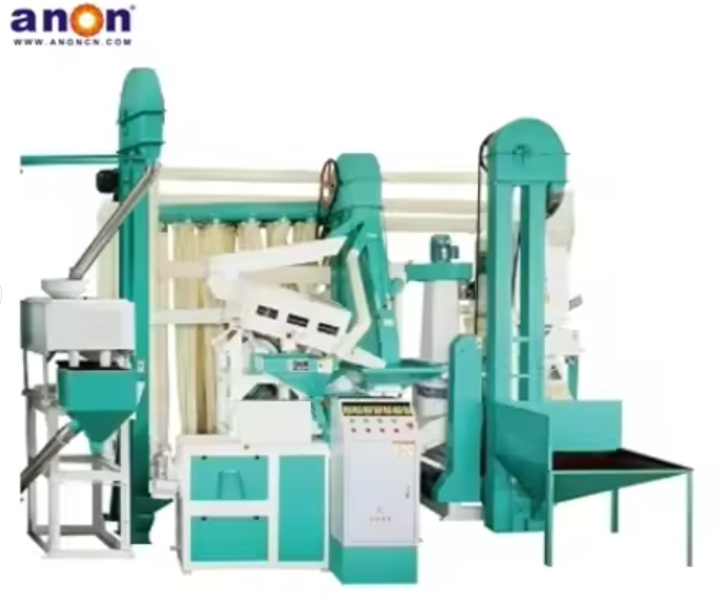 ANON 25TPD Rice mill production line ANON 25TPD Rice mill production line