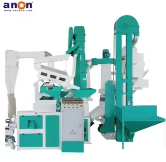 ANON 25TPD Rice mill production line ANON 25TPD Rice mill production line