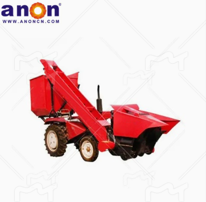 Anon Tractor-mounted Corn Harvester