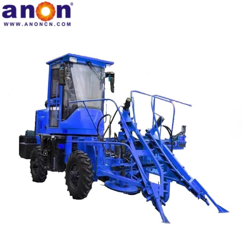 Whole Stalk Sugarcane Combine Harvester mini sugar cane harvester
