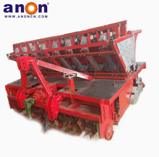 Anon 9 Rows 11 Rows Garlic Planter Mounted with Tractor