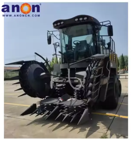 ANON corn harvester silage harvesting machine