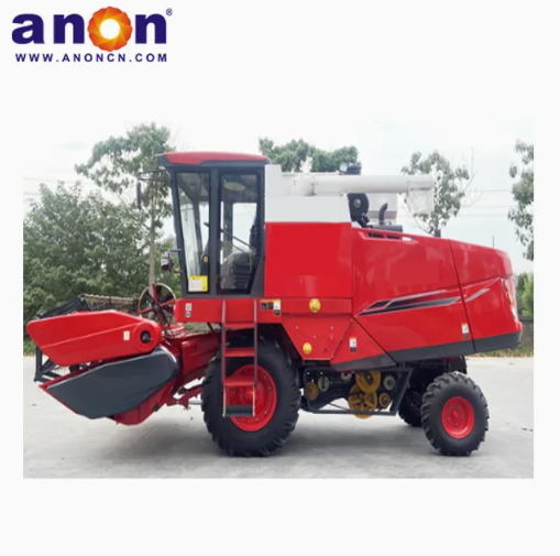 ANON New 4lz-8B1Rice Combine Harvesters Paddy harvester