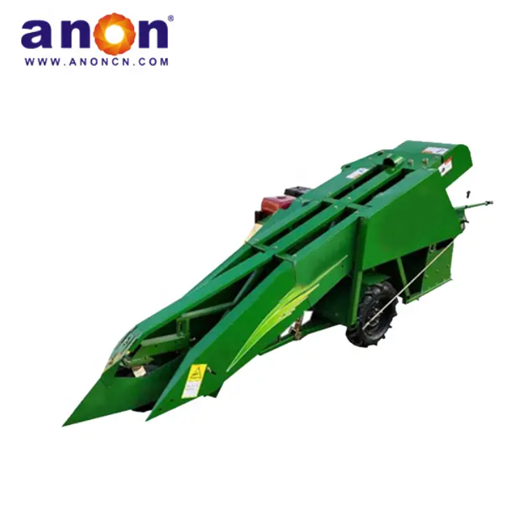 ANON 2 rows fresh garlic harvester digging machine cutting onion harvester machine