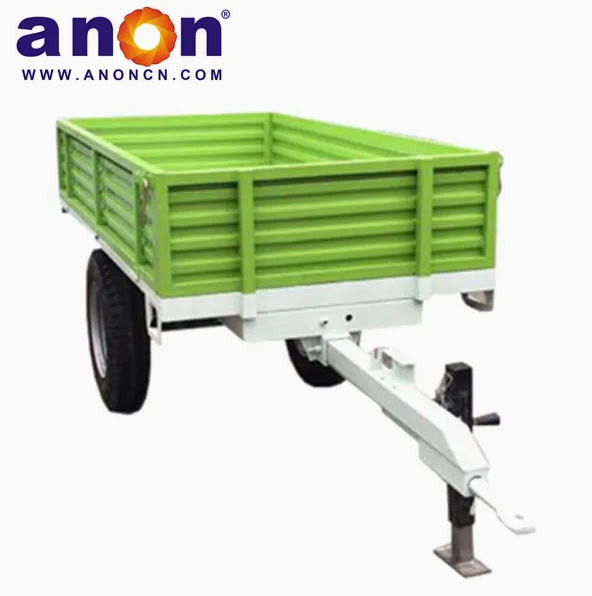 Anon Light Duty Ce Approved 7cx 1-5 Farm Dump Trailer for Tractor