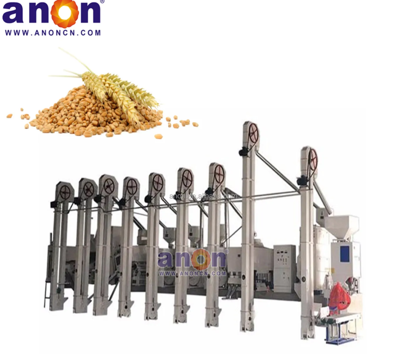 ANON 2.5-3Ton per hour complete rice mill machine