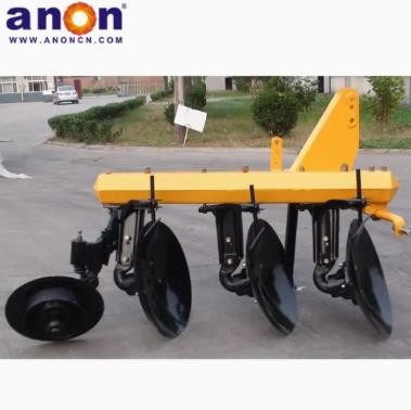 Anon Farm Tractor 3- Point Mounted Tube Disc Plough