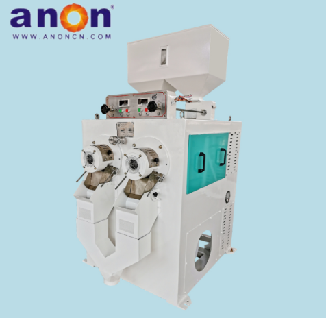 ANON ANSW Double roller rice whitener Emery sand Roller rice mill machine