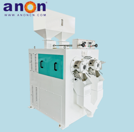 ANON Double Emery roll Rice Whitening Machine 120 tons Rice Milling Line Use Rice Whitener