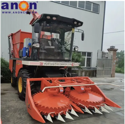 ANON AN4QZ-8 Self-propelled Silage Harvester Mini Corn Silage Harvester Mini Maize Combine Harvester