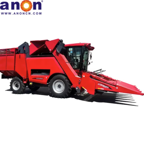 ANON 2-5 Rows Machines Used Harvest Corn Ear Corn Harvester Mini Corn Combine Harvester