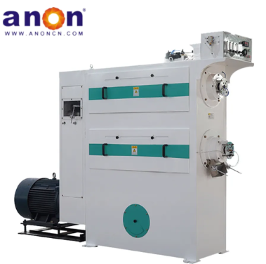 ANON Rice Polisher Double Blower Powder Automatic Rice Polishing Machine