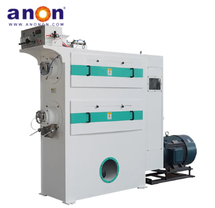 ANON Rice Polisher Double Blower Powder Automatic Rice Polishing Machine