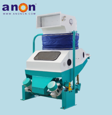 ANON TQSXA 100 5-7/H Rice Wheat Destoner Cleaning Machine Paddy Impurities Removing Machine