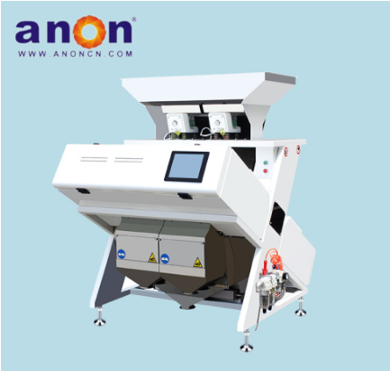 ANON 128 Color Sorter for Cotton Seed Sesame Coix Seeds Color Sorting Machine