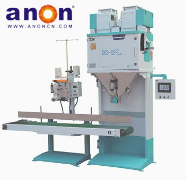 ANON Rice Grain Feed Packaging Granule Corn 25kg Weighing Packing Machine