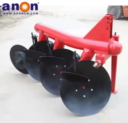 Anon Farm Tractor 3- Point Mounted Tube Disc Plough