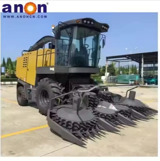 ANON corn harvester silage harvesting machine