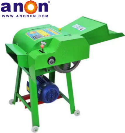 Anon Grass Cutting Machine Rice Wheat Corn Sugarcane Straw Chaff Cutter Machine