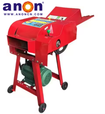 Anon Grass Cutting Machine Rice Wheat Corn Sugarcane Straw Chaff Cutter Machine