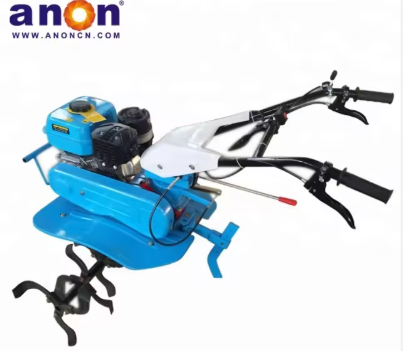 ANON Used Mini Power Tiller Rice Fields Electric Start Tiller