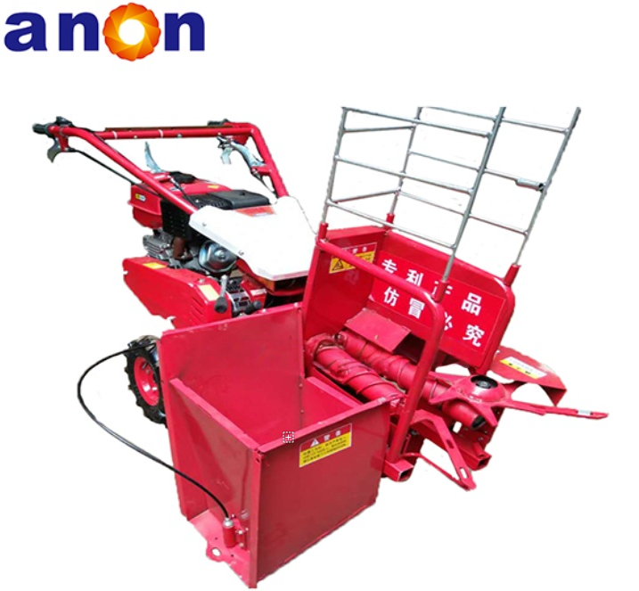 ANON mini silage corn combine harvester price