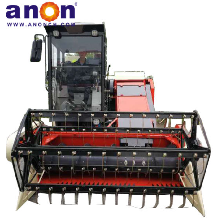 Anon 4.0kg/S Wheat Rice Corn Combine Harvester